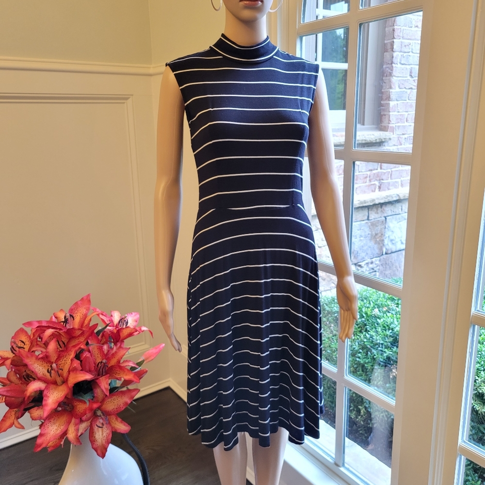 Blue and White Dress by Dip xs